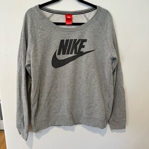 Nike Heather Gray Crewneck